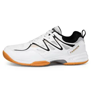 Unisex Low-Top Mesh Sports Shoes Breathable Non-Slip Wear-Resistant for Tennis and Badminton