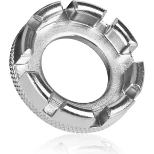 Bicycle Spoke Wrench Tool, Hardened Steel 6-in-1 Spoke Rim Tool for Adjusting and Repairing Bicycle Wheel Tension