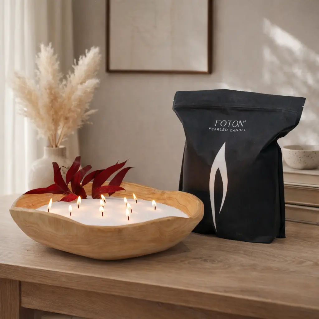 Foton Oversized Wood Gift Set - Scented White Foton Oversized Wood Gift Set - Scented White