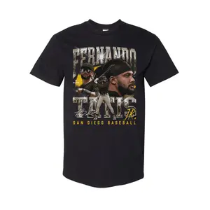 Fernando Tatis Jr. San Diego Vintage Printed on Short Tee