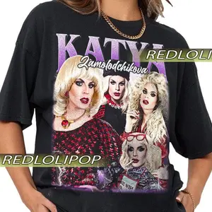Katya Zamolodchikova Drag Queen Comedy Tee, RuPauls Drag Race Graphic Shirt, Camp Icon Merch Gift For Woman and Man Unisex T-Shirt, Vintage