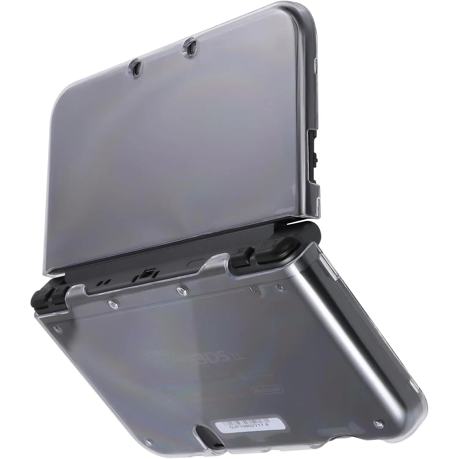 3DS XL Case - Ultra Clear  Transparent Hard Shell Protective Case Cover  Hinge-Less Design for  2015  3DS XL LL - (Clear)