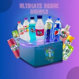 15-Pack Ultimate Drink Bundle - Beverages and Mixed Drinks Included bubble m