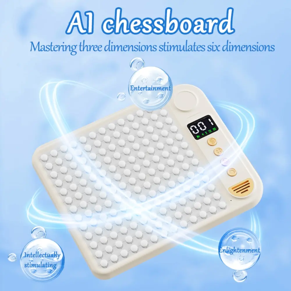 Multifunctional Intelligent AI Gomoku Machine: 9 Game Modes in Total, Including AI Challenge, 2-Player Duel, Single-Player Level Challenge, Multi-Player Interaction, and Puzzle Board Games Like Tic-Tac-Toe and Four in A Row