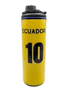 Custom Soccer Tumbler 20oz – Ecuador Style