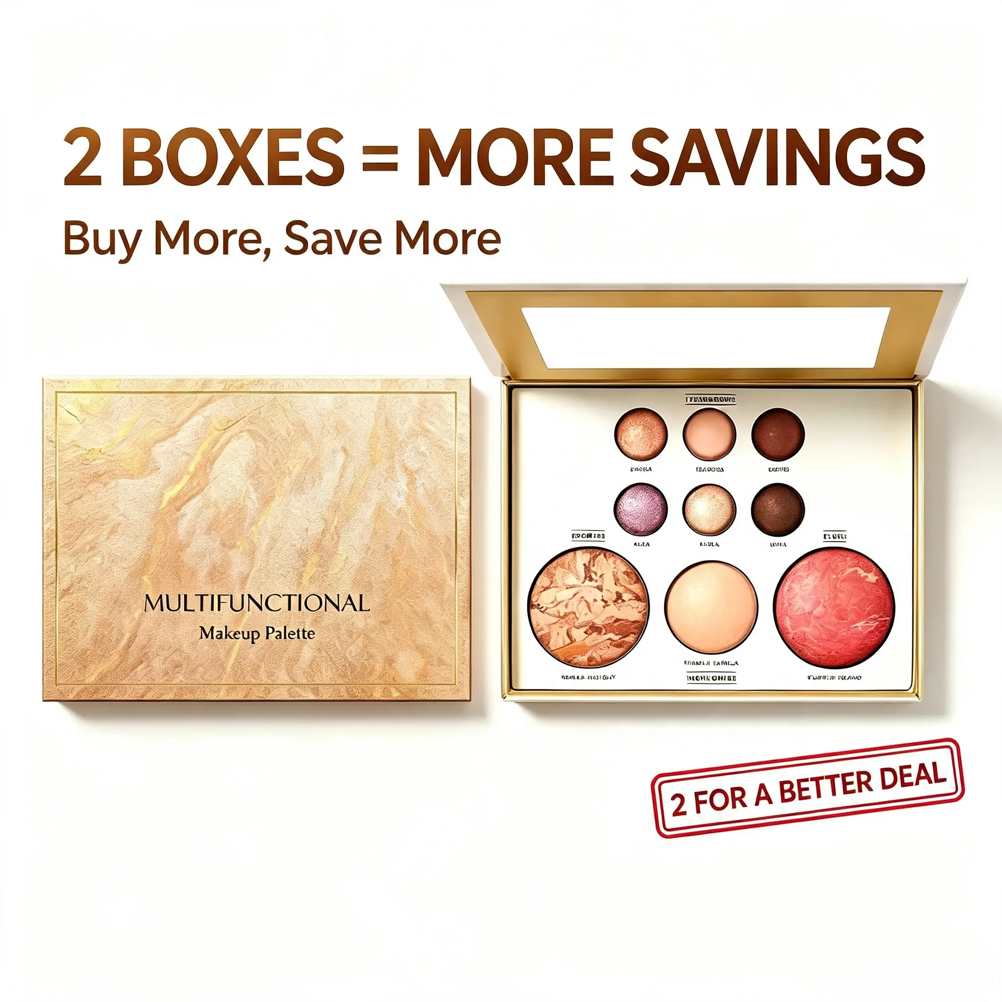 Dream of Tuscany Daily Makeup Starter Kit for Adults - Mineral Oil-Free, Compact Sheer Glow Foundation, Loose Powder, Pink Shimmer Palette, Blending Brush, Waterproof Longwear Eyeshadow Makeup Products