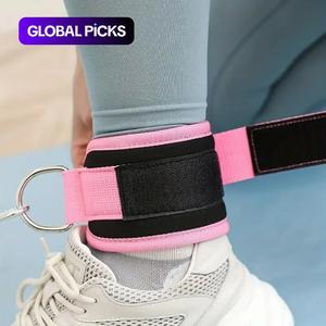 ankle strap, foot straps for fitness training, sports ankle straps for cable machines, yoga & pilates equipment accessory, stretching gear, gym accessories, exercise equipment, workout band, workout equipment