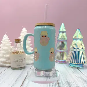 Snowman Tumbler Ceramic Mug