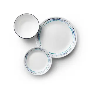 Corelle® Ocean Blues 18-piece Dinnerware Set, Service for 6
