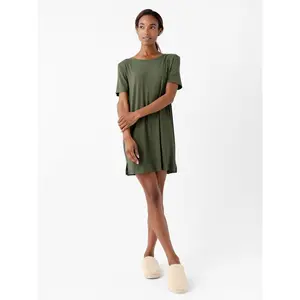 Bamboo Stretch Knit Sleep Dress