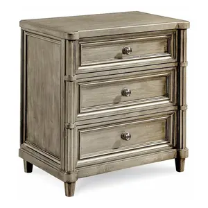 A.R.T. Furniture Morrissey Eccles Nightstand Bezel In Silver 218140-2727