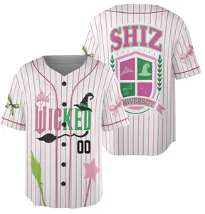 W.cked Jersey Shirt, Elph.ba and Gl.nda Jersey, Musical Gifts for W.cked Fans, W.cked Merch, Green Witch Tee