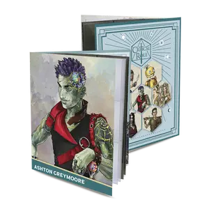 Critical Role Bells Hells Ashton Greymoore RPG Folio with Stickers