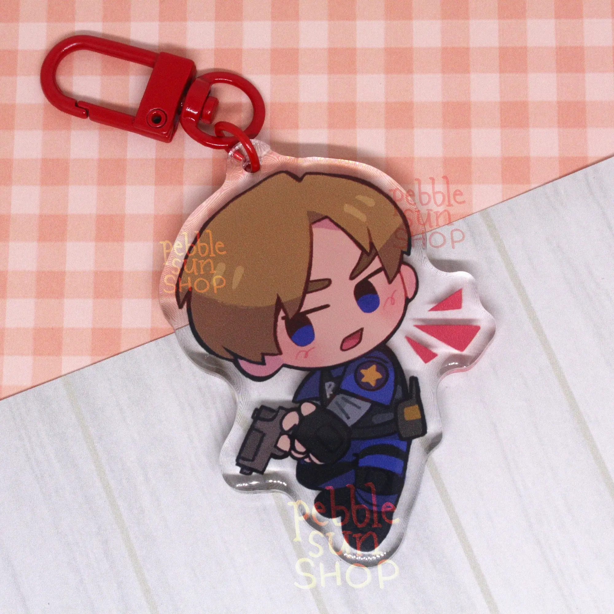 Leon Kennedy Keychain | Inspired by Resident Evil - TikTok Shop