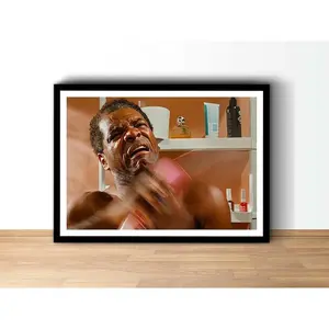 [SALE UP TO 50% - UNFRAMED] Friday Movie Poster Print Friday Bathroom Scene Funny Oil Painting Funny Bathroom Art Movie Posters - Complimentary Delivery