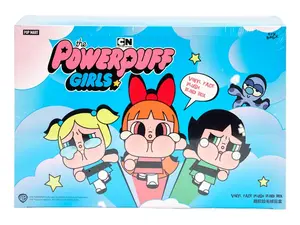 Pop Mart CryBaby x Powerpuff Girls Series Vinyl Face Plush Sealed Case (6 Blind Boxes), from StockX