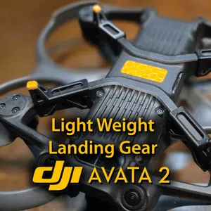 Drone Landing Gear Compatible with DJI AVATA 2 Lightweight Anti-Scratch Portable UAV Takeoff Landing Accessory Flight Gear Drone Support Stand Trendy Drone Accessories Gift for Drone Enthusiasts