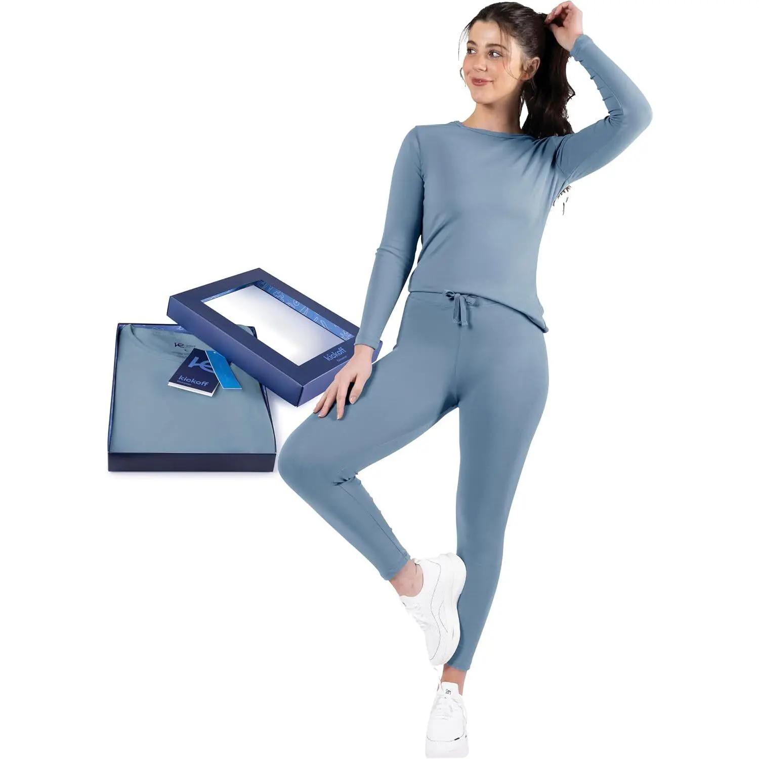 Thermal Underwear for Women Long Johns Women Thermal Top Bottom Fleece Lined Base Layer Pajamas Cold Weather