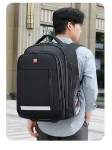 21x14x11 Inch Carry-On Luggage, Soft Shell Suitcase with Tsa Lock, Lightweight Large Capacity Travel Bag for Men and Women