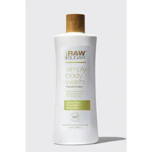 Simply Body Wash for Sensitive Skin | Green Tea + Cucumber + Aloe Vera | 25 fl oz