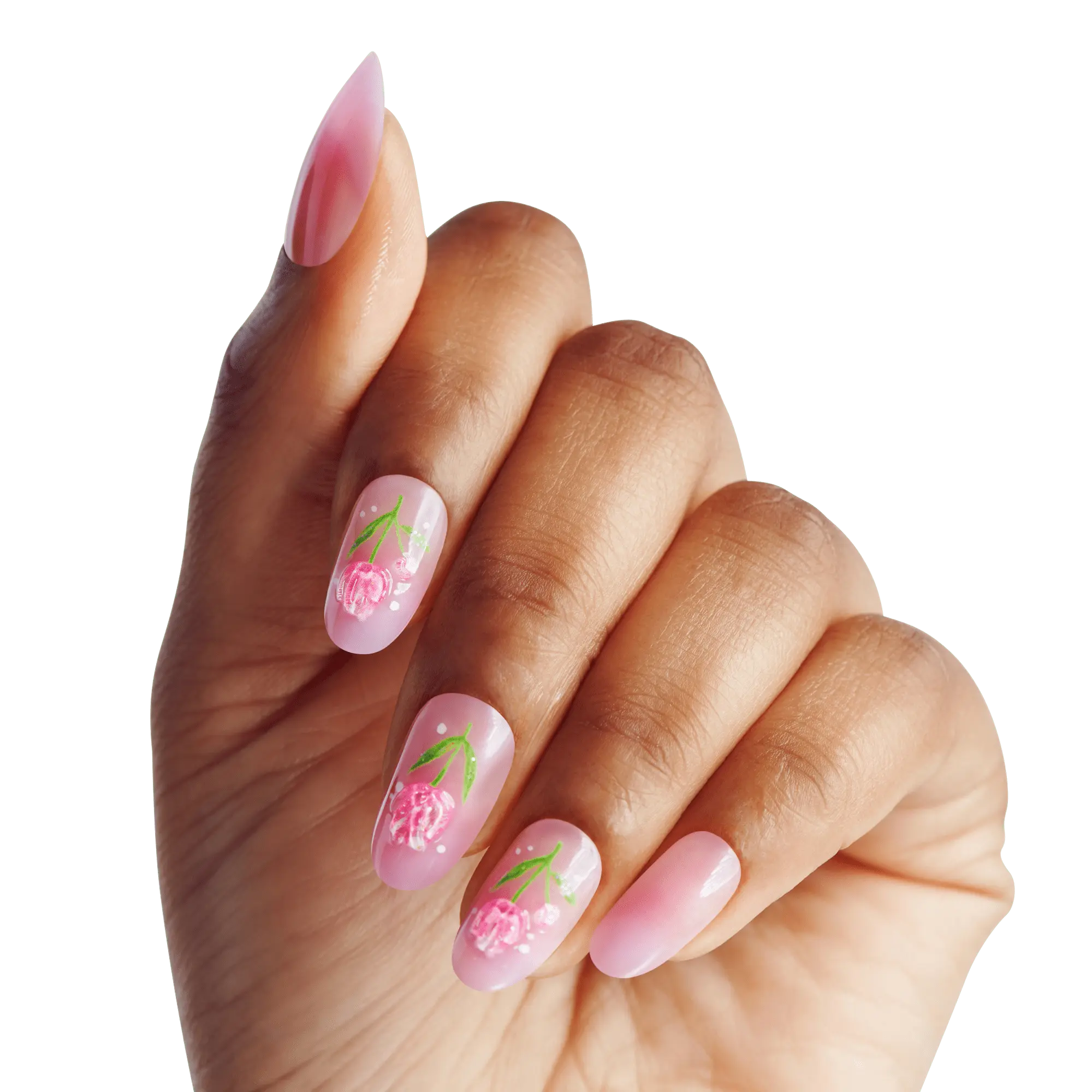 WICKED X KISS Press On Glue Nails | Bloom in Land