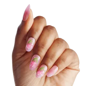 WICKED X KISS Press On Glue Nails | Bloom in Land