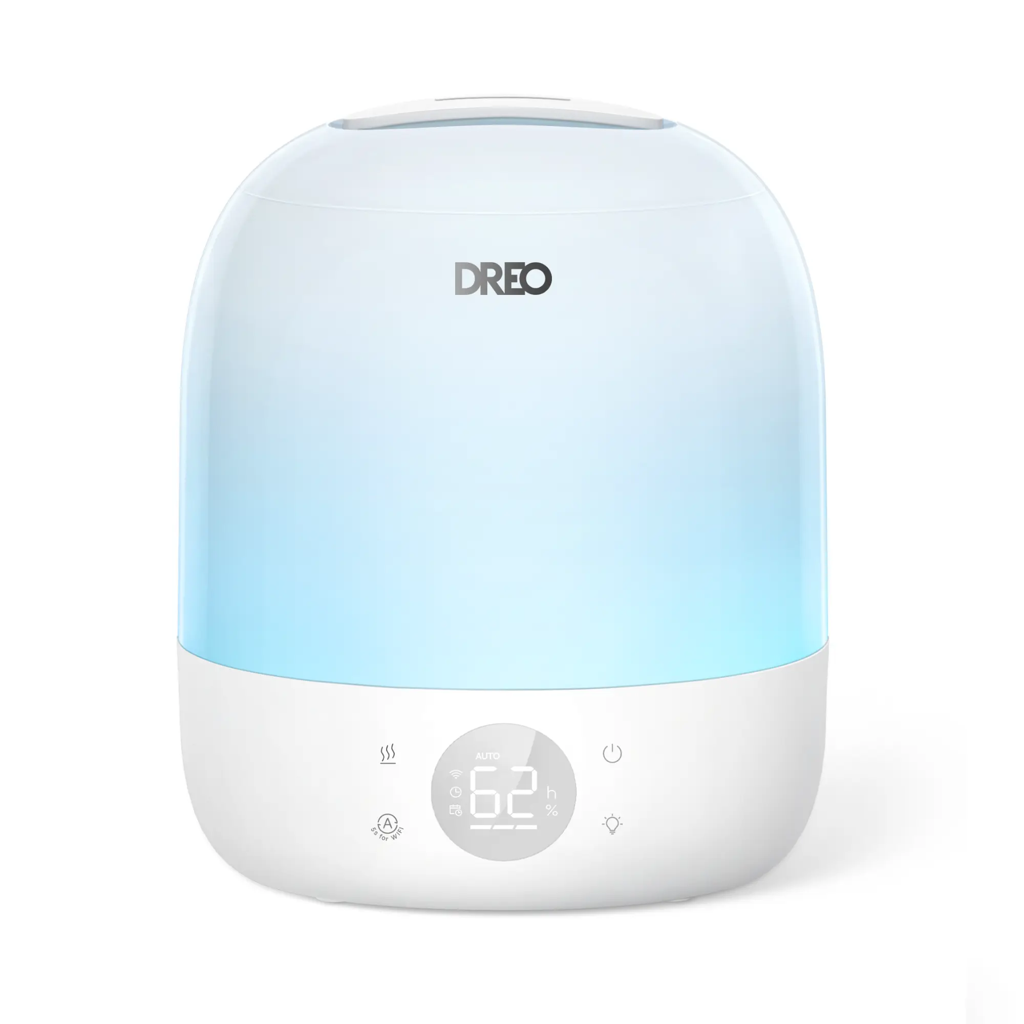 DREO Smart Humidifier 409S 3L 30H Max Runtime, Adjustable RGB Lighting, 300 Square Feet, 40" Humidification, Smart App and Voice Control