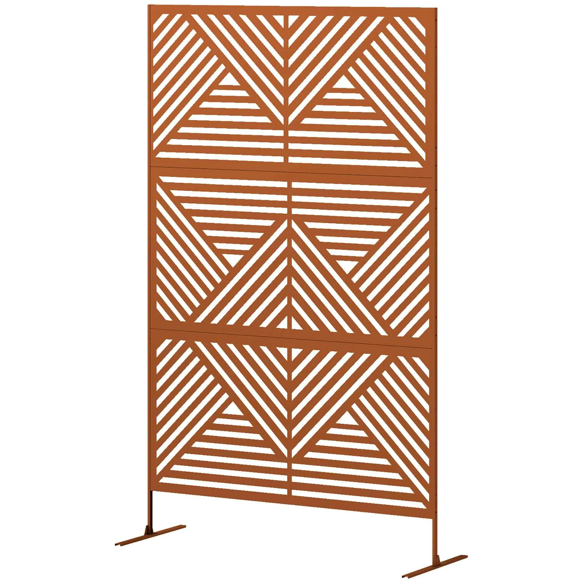 Privacy Fence Screen - Decorative Metal Outdoor Trellis