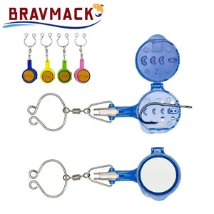 1PC Fishing Knot Tying Tool Fishhook Storage Box Protector Fish Hooks Portable Fish Hook Organizer Fishing Accessories Treble Hooks