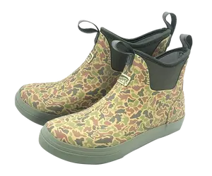 Swamper Supply Men’s Water Moccasin Deck Boots – Waterproof Critter Camo Swamp Boots