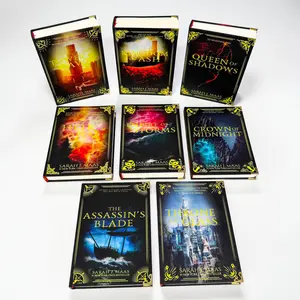 Throne of Glass Series Hardcover | Special Edition Fantasy Romance | Collector Bookshelf Display