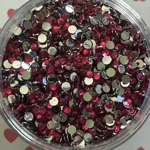 Hot Pink Resin Rhinestones - Bulk Rhinestones - Choose Your Size & Quantity - Ideal for Nails, Phone Cases, Bling Tumblers and Shoes