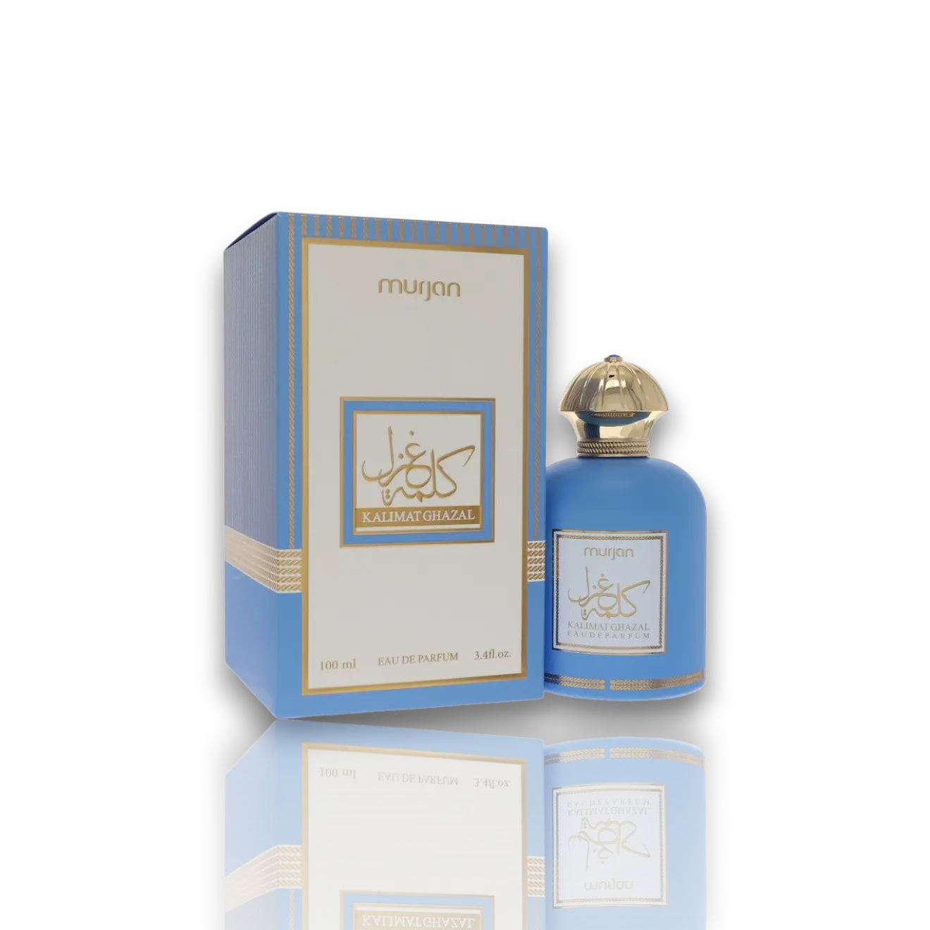 Dumont Murjan | Kalimat Ghazal | Unisex Fragrance | 100 ML - 3.4 OZ | Eau De Parfum | Bergamot - Pink Pepper & Saffron