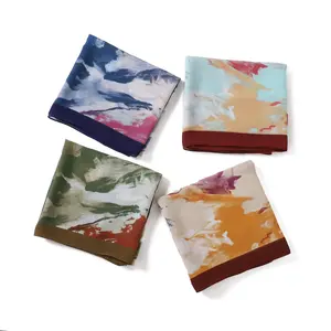 Malaysia Lady Printed Tudung Chiffon Dubai Muslim Women Good Quality Islamic Summer Shawls Hijab Scarf