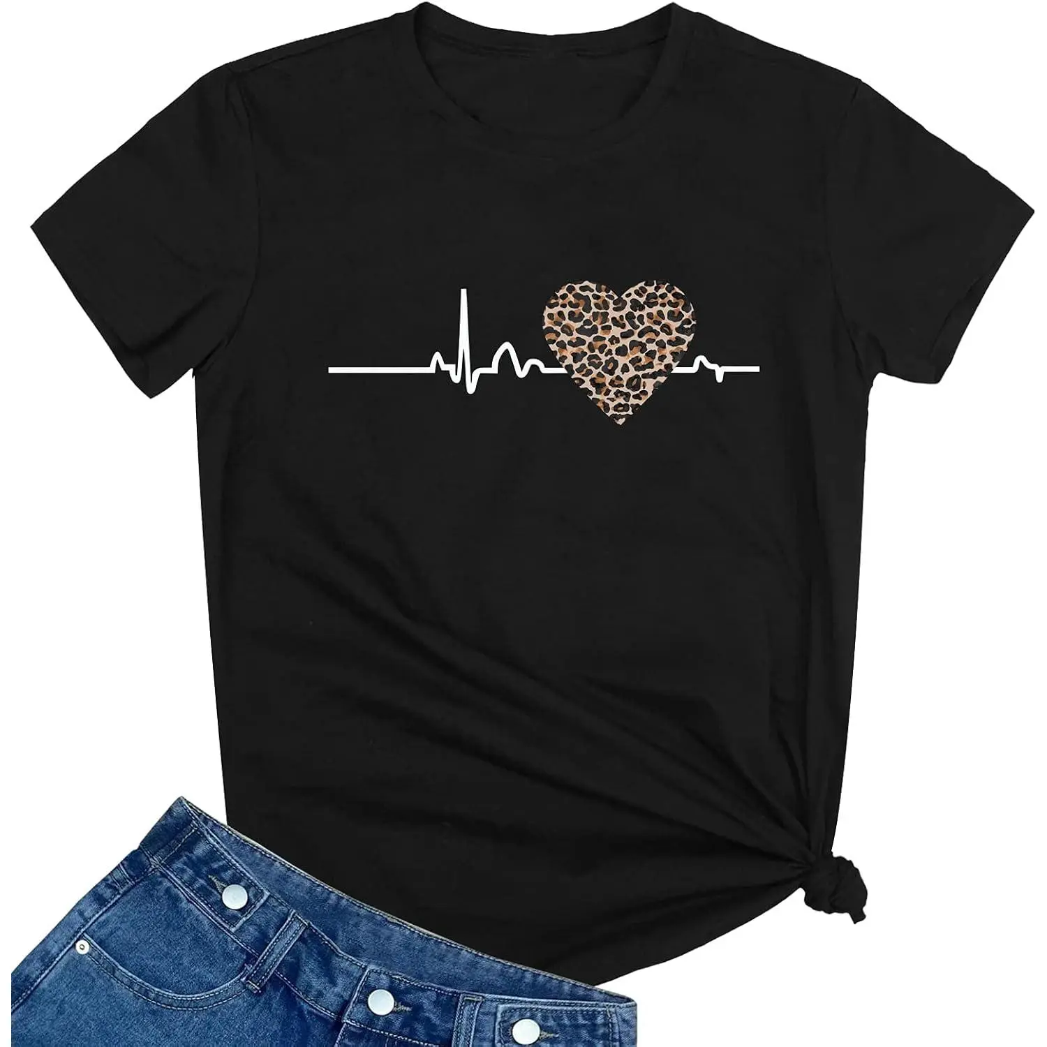 ROSEPARK Camisetas gráficas para mujer, tops lindos