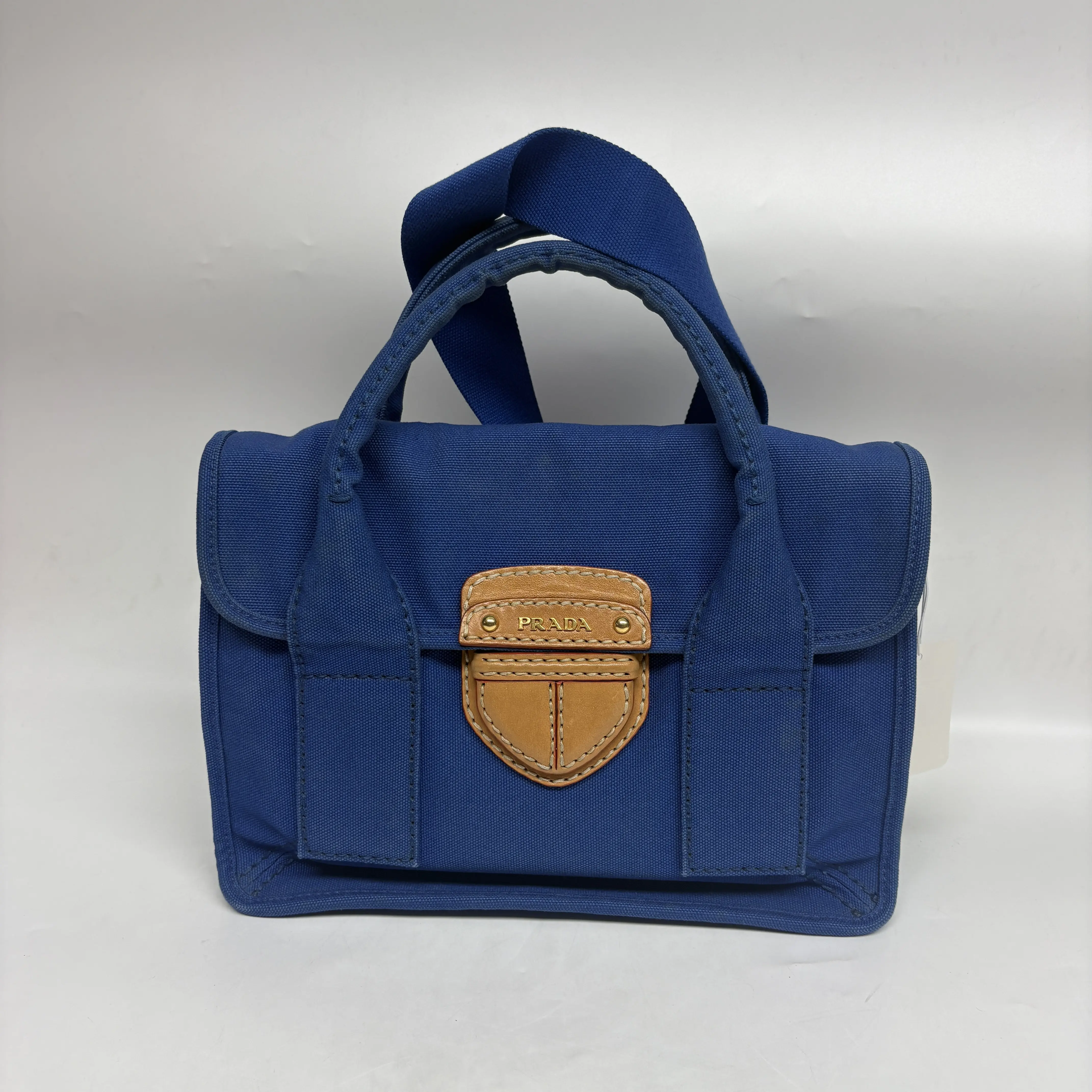 Pre-owned Canvas Crossbody Bags Prada Limited Handbag