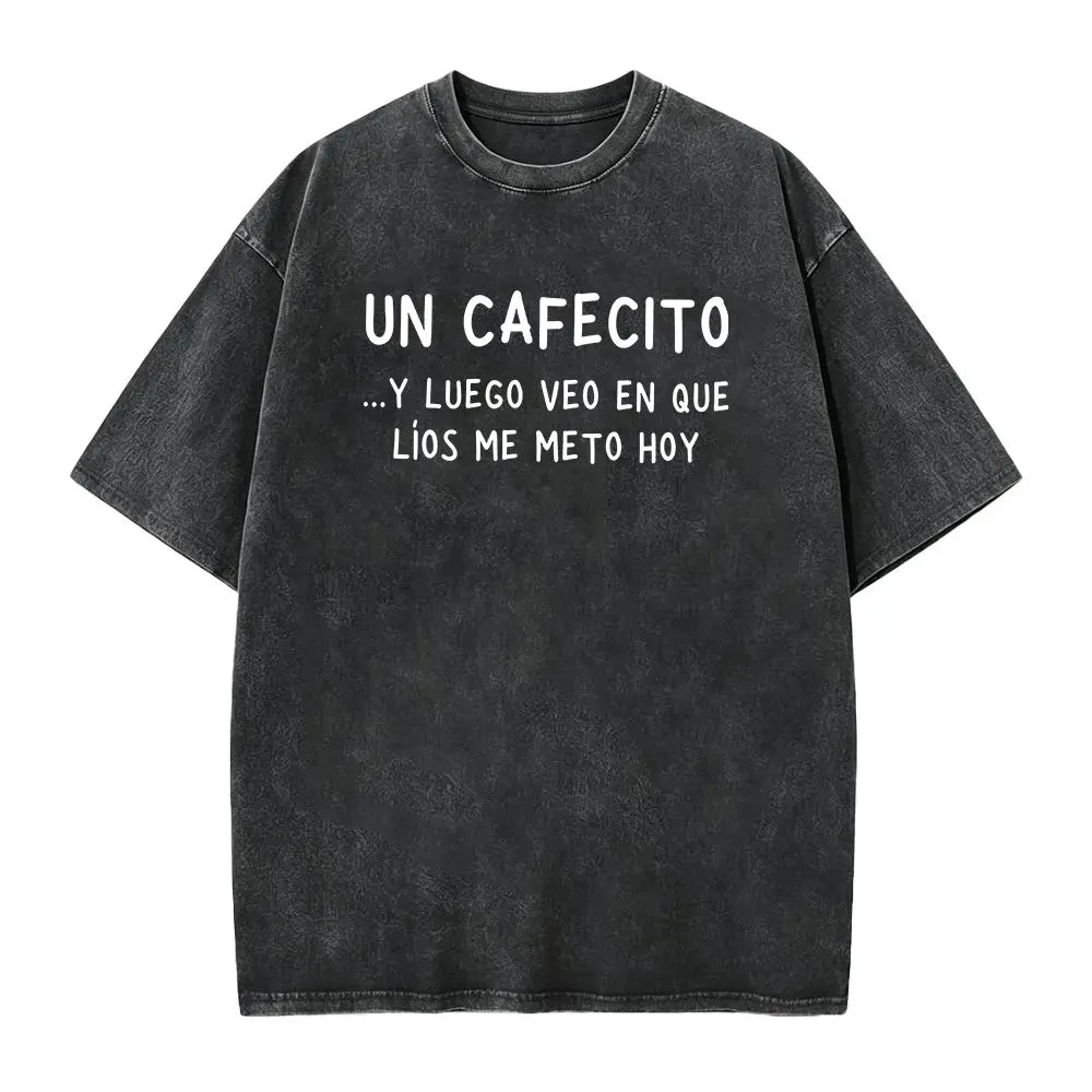 Washed T-shirt-Black