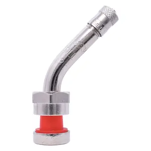 212 MAIN Dill Alcoa Stem Tire Valve, 1.38 in. Size, 45° Angle, Easy Access Design