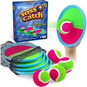 Toss and Catch Ball Game Outdoor Toys for Kids Yard Games Beach Toys Outside Games for 3 4 5 6 7 8 9 10 Year Old Boys Girls (Upgraded)