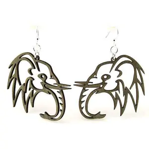 Elephant Profile Earrings # 1068