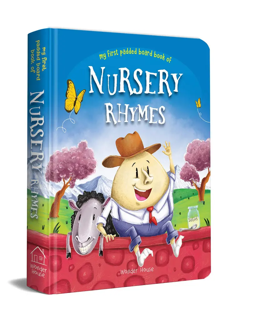 USED Book - Nursery Rhymes Board Book: Illustrated Classic Nursery Rhymes by Wonder House Books (Board book) - english