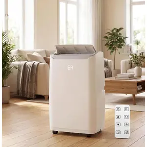 14000 BTU air conditioner, suitable for three in one air conditioners with an area not exceeding 750 square feet, equipped with fast cooling, dehumidification, and three speed fan, 24-hour timer/remote control/quiet bedroom room