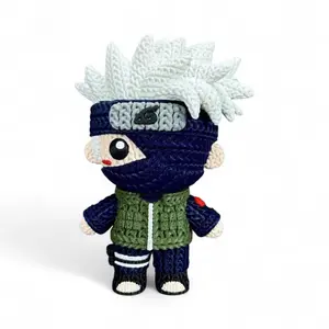Kakashi Hatake Knitted -  Inspired 3D Printed Collectible