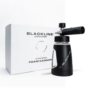 BLACKLINE Ultra Series Foam Cannon – Heavy-Duty Foam Cannon with Thick Snow Foam, 1L Wide-Mouth Bottle, and 360° Foam Control