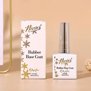 Nieves (Milky White) Rubber Base Coat 18ML