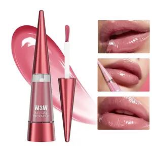Hydrating Lip Plumper Gloss – Instant Plump Effect, High-Shine Glass Lips, Moisturizing Formula, Smooth & Comfortable Finish for Daily Makeup.