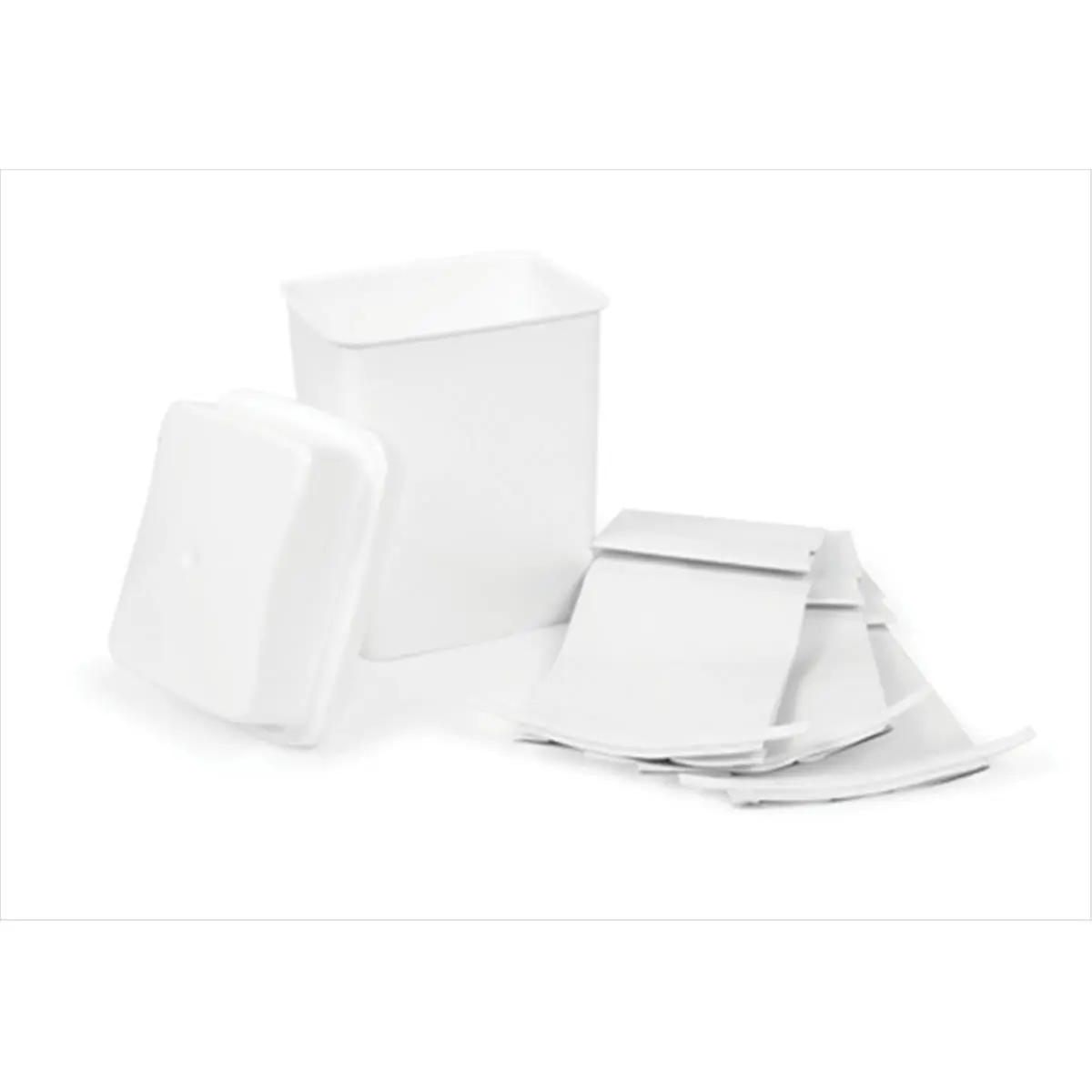 Camco 42281 Home Care Kitchen Grease Storage Container - Foil Compatibility, Odor Lock, Patent Pending, 3 Included Bags, Drain Clog Prevention, Home Organization Bin, Kitchen Supply