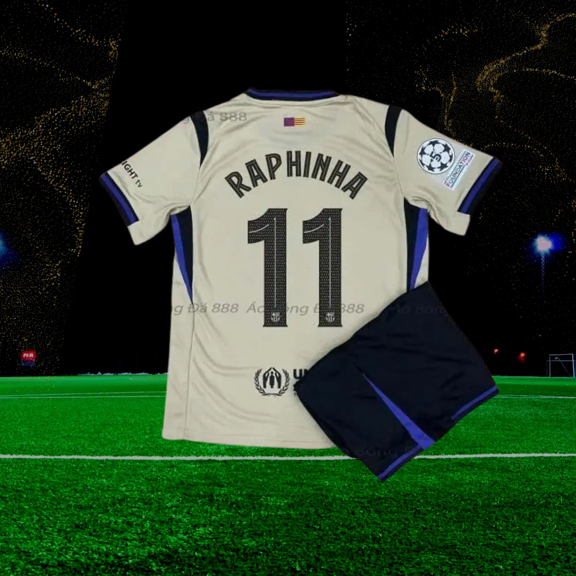 Barcelona Cream 2026/2027 Soccer Shirt – Premium Thai Fabric Fan Gear
