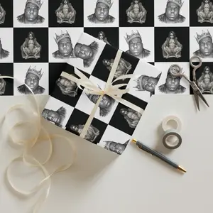 Brooklyn Royalty gift wrapping paper