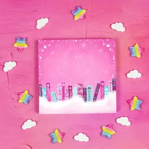 Bookish Dreams Sticky Notes 3" x 3"